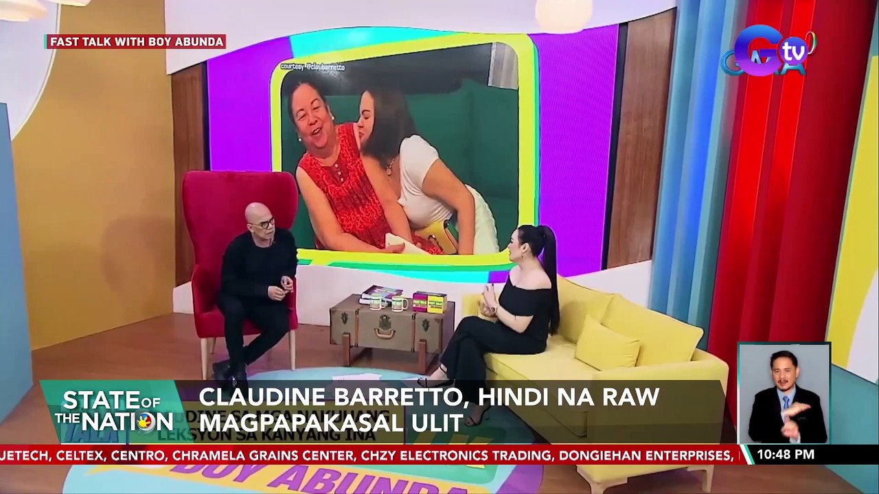 Claudine Barretto, hindi na raw magpapakasal ulit | SONA