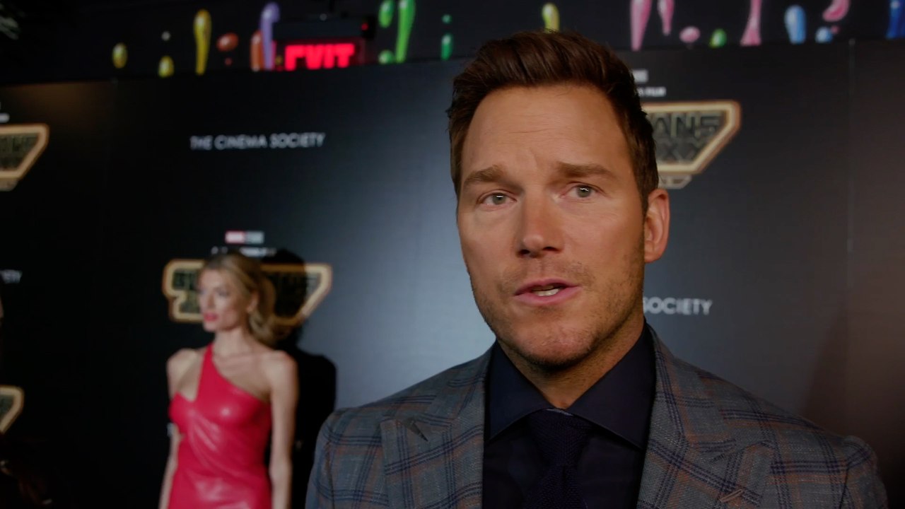 Chris Pratt Guardians of The Galaxy Volume 3 New York Screening Premiere
