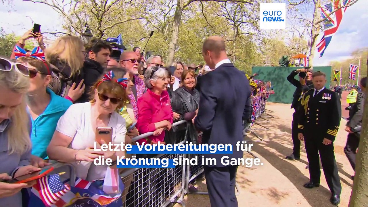 Hunderttausende Fans zur Krönung von Charles in London