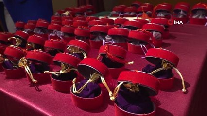 Tuzla'da Adıyaman'ın başarılı depremzede öğrencilerine altın