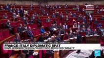 France-Italy diplomatic spat