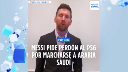 Messi pide disculpas al PSG por viajar sin permiso a Arabia Saudí y perderse un entrenamiento