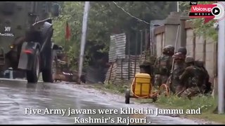 Rajouri encounter: 5 army jawans were killed |@Voiceupmedia