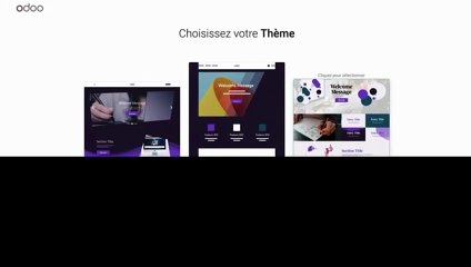 creer un site avec odoo