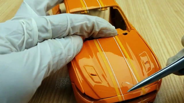 A Ford Mustang Gt - Amazing Restoration Abandoned Model Car