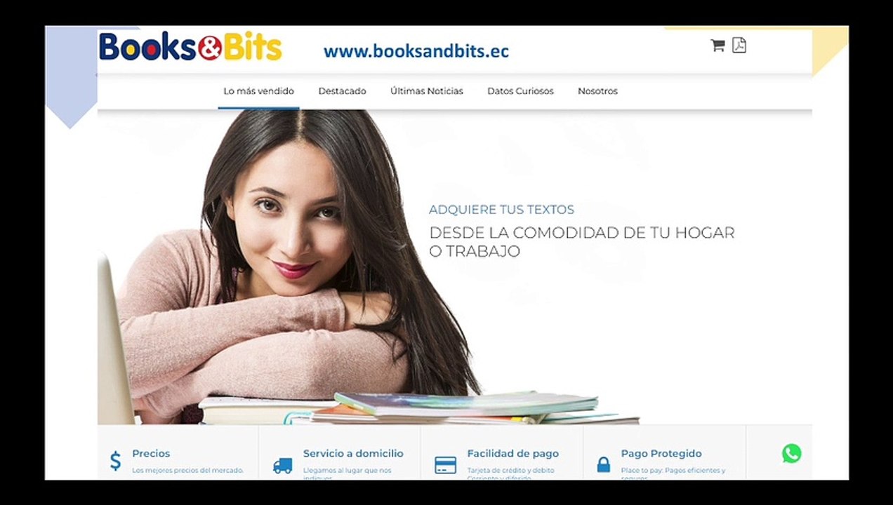 Tienda en línea - Books and Bits Ecuador