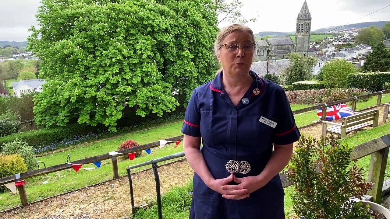 Sir Geoffrey Cox leads planting ceremony at Tavistock Hospital
