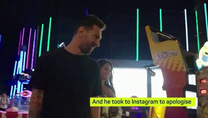 Messi apologises to PSG over Saudi Arabia trip