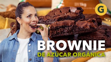 Ideal para el fin de semana: BROWNIE VEGANO y SIN GLUTEN con AZÚCAR ORGÁNICA | El Gourmet