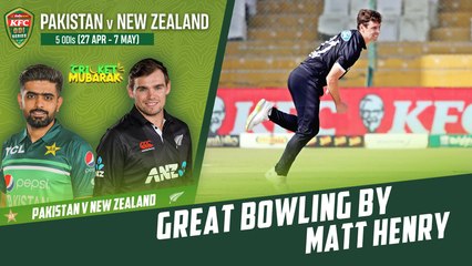 Great Bowling By Matt Henry | Pakistan vs New Zealand | 4th ODI 2023 | PCB | M2B2T