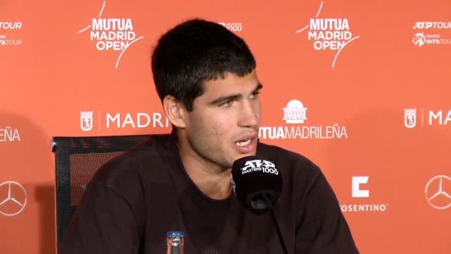 Alcaraz: Ayer perdió Tsitsipas pero eso no significa que yo sea mejor, ni que vaya a ganar el torneo