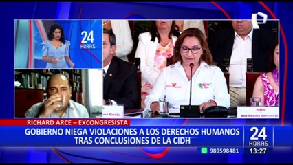 Excongresista Arce sobre informe de CIDH: “Ha habido violación a los Derechos Humanos”