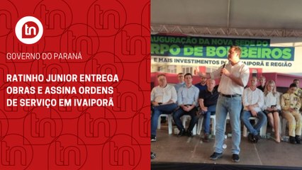Veja como foi a inauguração do quartel do Corpo de Bombeiros de Ivaiporã