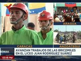 U.E.N Juan Rodríguez Suárez de la parroquia El Paraíso es rehabilitada por las Bricomiles