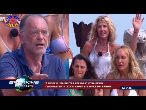 'È proprio una brutta persona', cosa pensa Caldonazzo di Cecchi Paone all'Isola dei Famosi