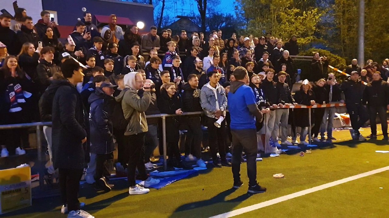 Danny Zankl hält eine 'Abschiedsrede' vor und zu den Fans, Spielern und Anhängern!