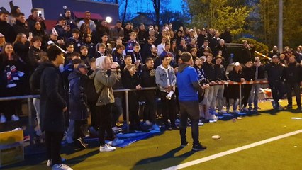 Danny Zankl hält eine "Abschiedsrede" vor und zu den Fans, Spielern und Anhängern!