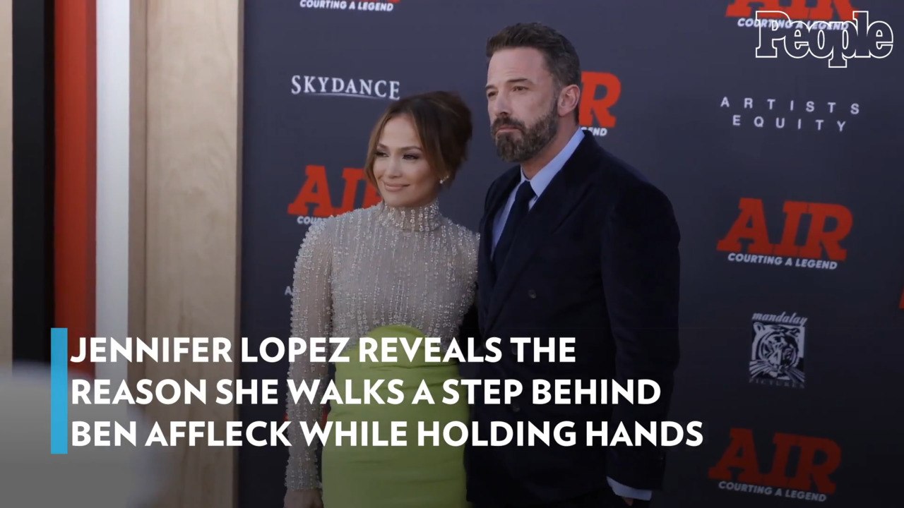 Jennifer Lopez Reveals the Reason She Walks a Step Behind Ben Affleck While Holding Hands
