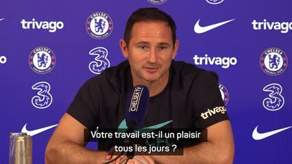 Chelsea - Le drôle d'échange de Lampard avec un journaliste : "Votre travail est-il un plaisir tous les jours ?"