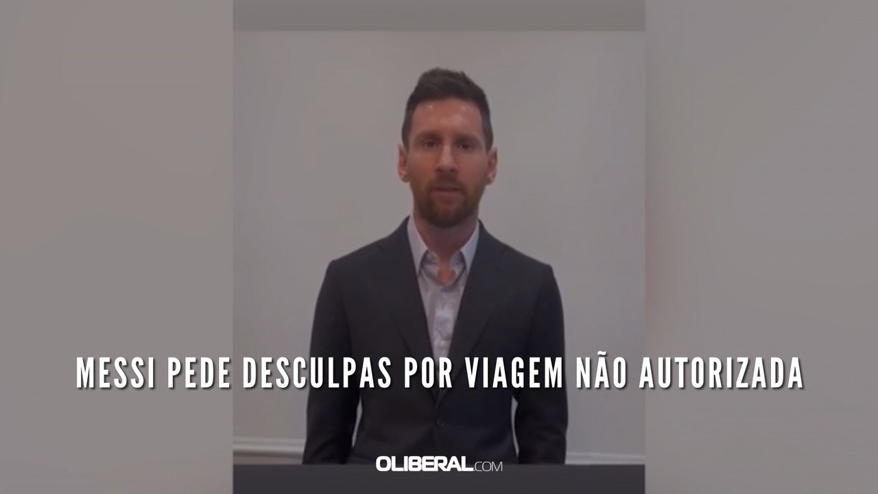 Messi pede desculpas por viagem não autorizada