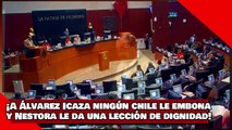 ¡VEAN! ¡A Álvarez Icaza ningún chile le embona y Nestora le da una lección de dignidad!
