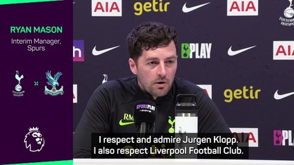 Spurs' Mason not taking the bait over Klopp criticism
