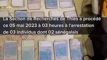50 millions en faux billets saisis: La SR de Thiès arrête 3 faux-monnayeurs dont un Gambien