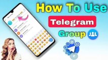কিভাবে Telegram গ্ৰুপ Use করবেন || How To Use Telegram Group Link || ‎@TecHBanglaInfo