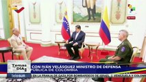 Pdte. Nicolás Maduro recibe al ministro de Defensa de Colombia para reunión sobre temas binacionales