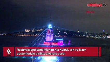 Kız Kulesi yeniden ziyarete açıldı! Vatandaşlar akın etti