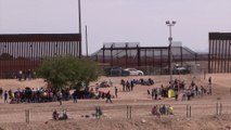 Niños migrantes en la frontera de Juárez y El Paso