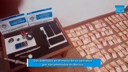 Dos detenidos en el marco de un operativo por narcomenudeo en Berisso