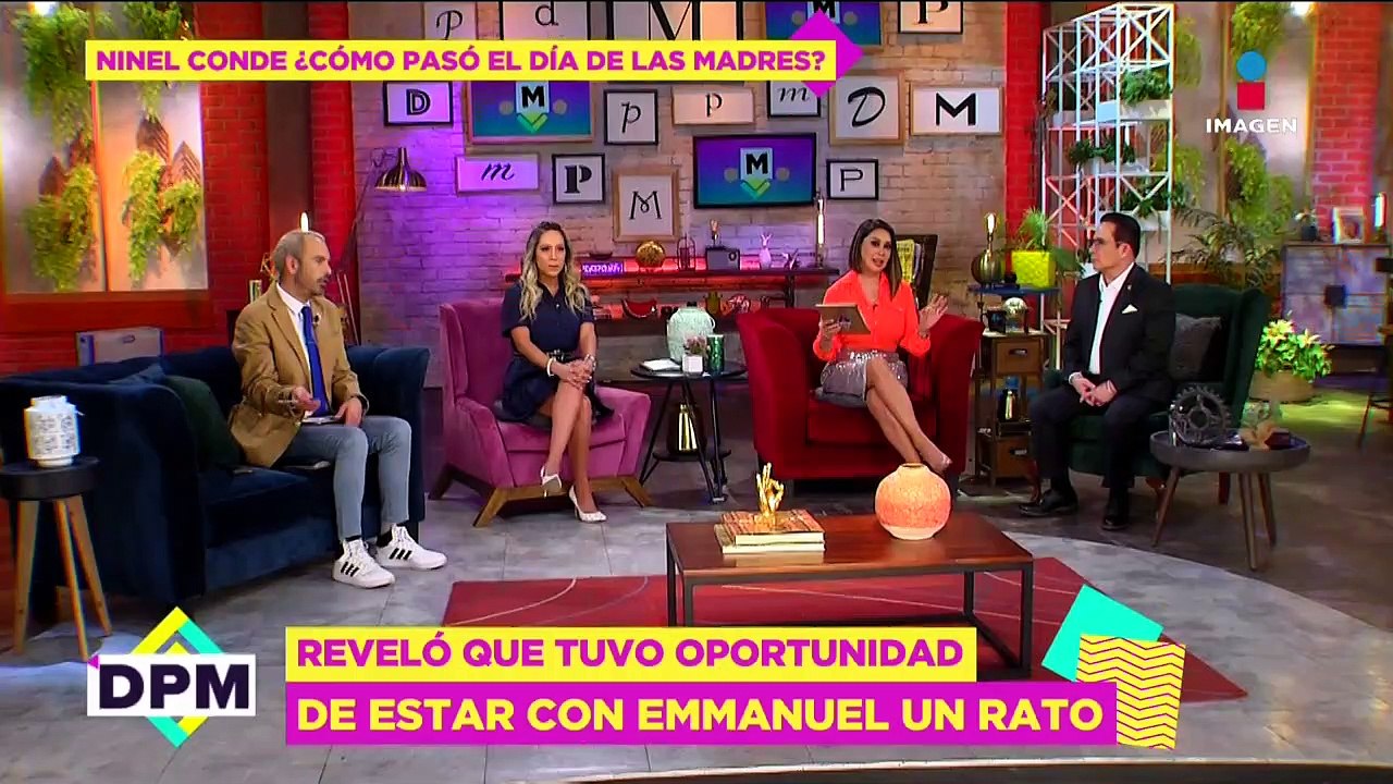 'Un ratito' Ninel Conde revela pudo estar con su hijo en el Día de las Madres
