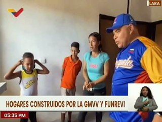 Gobierno Nacional entrega viviendas a familias vulnerables del mcpio. Freites del estado Lara