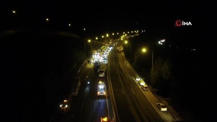 Adana'da 13 aracın karıştığı kazada kapanan otoyol ulaşıma açıldı