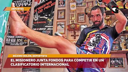 El misionero junta fondos para competir en un clasificatorio Internacional