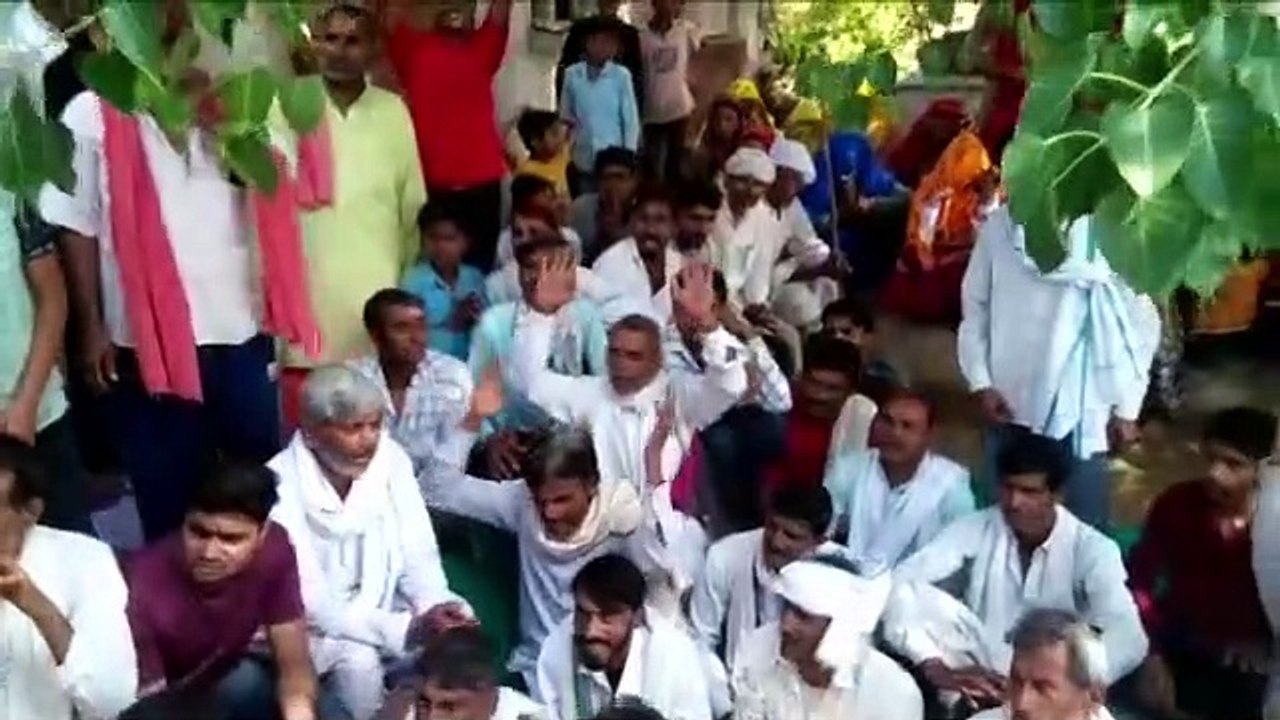 करौली जिले के इस मंदिर में 14 वर्ष बाद हुए भगवान पुरुषोत्तम बिहारी के दर्शन