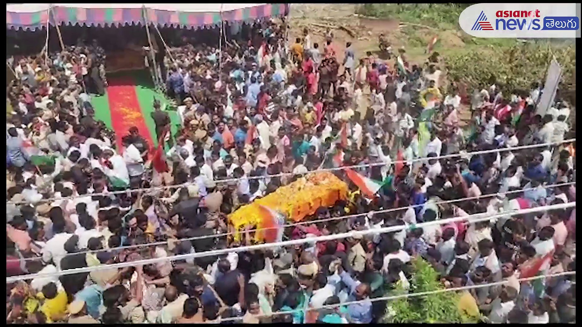 జవాన్ అనిల్ అంతిమ యాత్ర : గ్రామస్తుల కన్నీటి నివాళి 