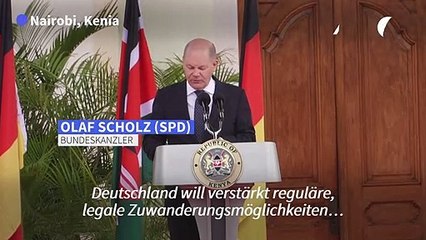 Scholz will mehr Fachkräftezuwanderung von Kenia nach Deutschland