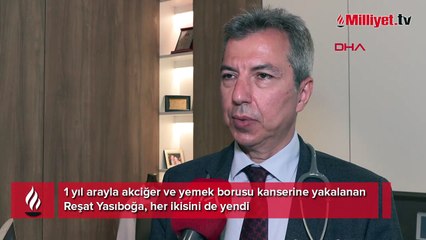 1 yıl arayla akciğer ve yemek borusu kanserine yakalandı! İkisini de yendi