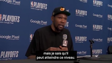 Suns - Durant : "Pas surpris de voir Booker à ce niveau"