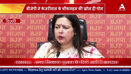 Delhi-- बीजेपी ने केजरीवाल के शीशमहल की खोल दी पोल- #apexnewsindia