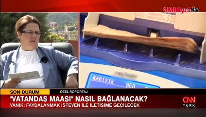 Bakan Yanık'tan 'Vatandaş maaşı nasıl bağlanacak?' sorusuna yanıt