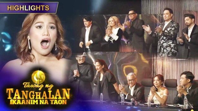 Lyka Estrella gets standing ovation from Hurados! | Tawag Ng Tanghalan