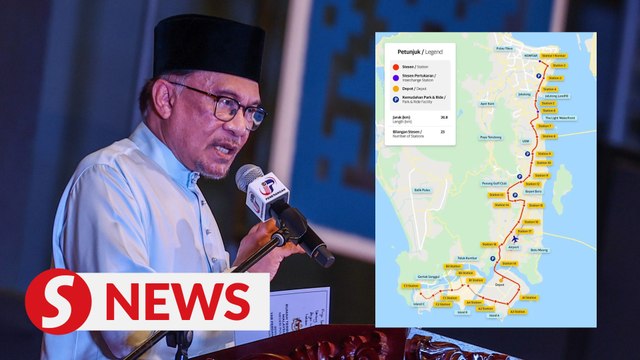 Funds will be allocated to expedite Penang LRT project, says Anwar