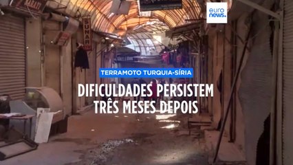 Crise humanitária e devastação longe do fim na Turquia e Síria