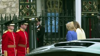 US First Lady arrives at Westminster Abbey as Coronation arrivals continue
