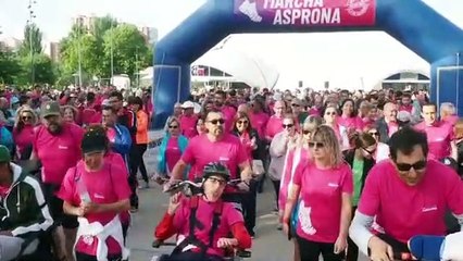 La 46 Marcha Asprona recorre las calles de Valladolid