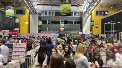 35. Uluslararası Üsküp Kitap Fuarı kapılarını kitapseverlere açtı