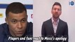 Mbappe and Ramos reaction to Messi apologize to PSG